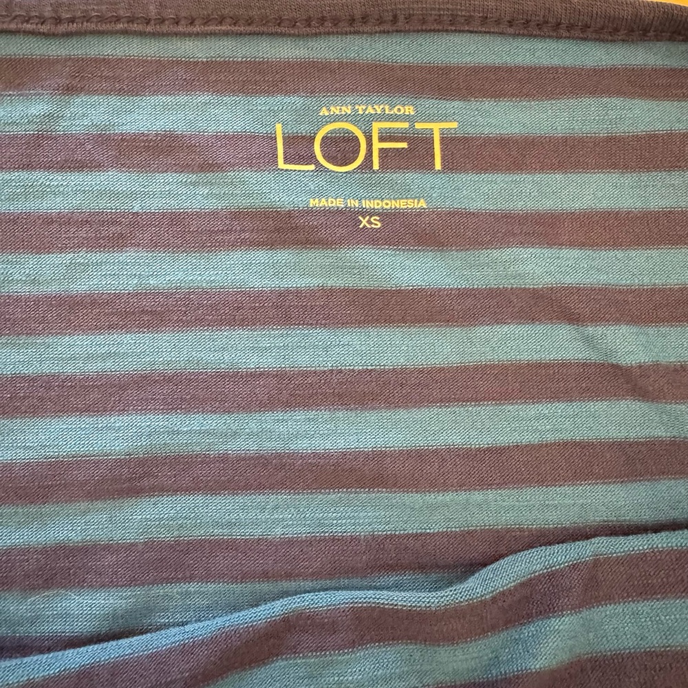 Loft camisole blue stripe size XS - Picture 4 of 4